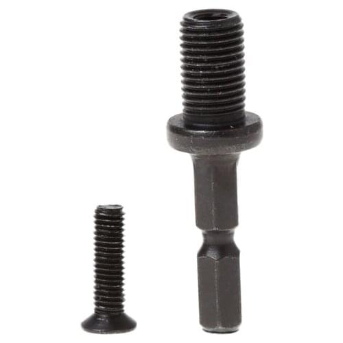 1/4" 6mm Hex Shank Keyless Drill Bit Chuck Adapter Converter Quick Change Drill Bits Bar Set Power Tool