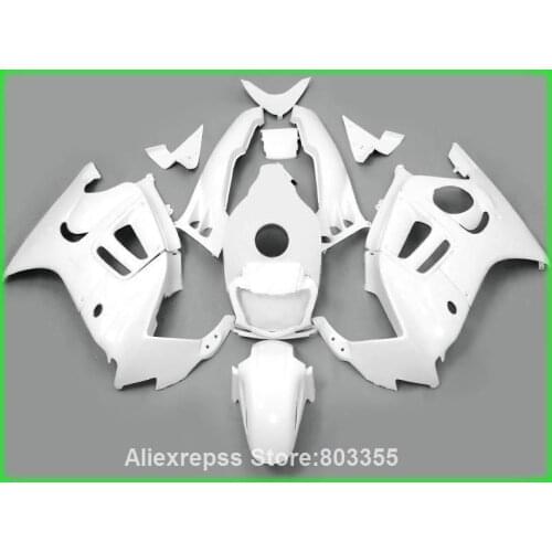 Glossy Fairings for HONDA CBR 600 f3 1996 1995 cbr - 600 ( pure white ) fairing kit 95 96 xl50