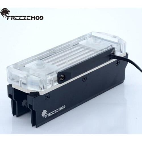 FREEZEMOD computer memory water cooling block compatible with pirate ship comb support 4 memory. MEO-PM0A