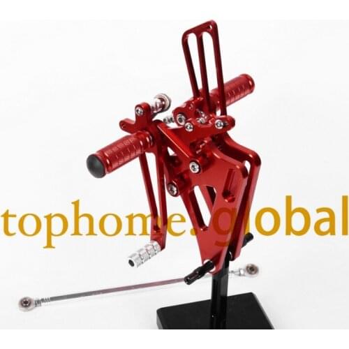 For Honda CBR400 NC23 NC29 1993 - 1999 CNC Motorcycle Rearsets Foot pegs Rearset Red 1994 1995 1996 1997 1998