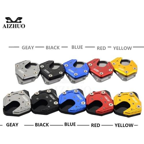 For HONDA X-ADV XADV ampliar 2017 2018 CNC Aluminum Motorcycle Accessories Foot Kickstand Extension Side Stand Enlargement Plate