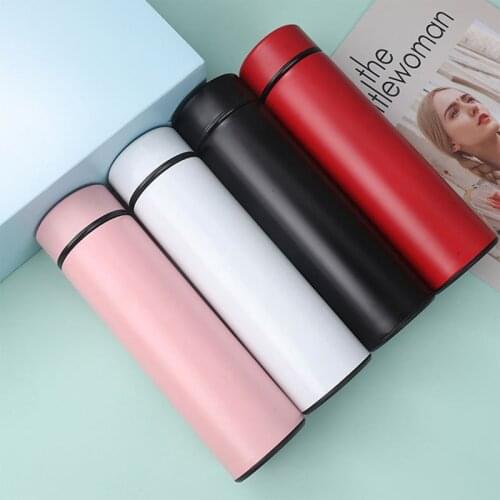 Creative Business Smart Mug Temperature Display 304 Stainless Steel Water Thermal Bottle Waterproof gift Cup