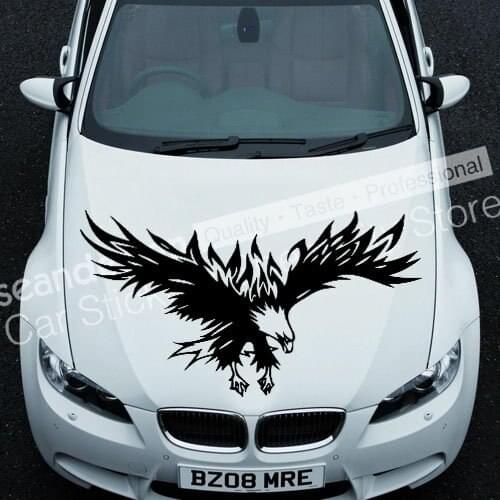 Cool! Totem Eagle Series TT023 B Auto Car Decal Sticker PVC(black,white,red,Gray colour)