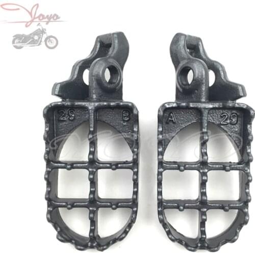 Motorcycle Foot Pegs Footpegs Footrest For Honda CR125R CR250R CRF250 CRF450 R X