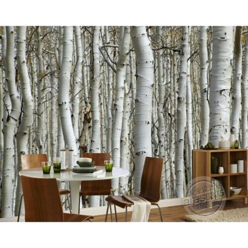 Custom photo wallpaper Large 3D Stereo romantic Forest 3d wallpaper wallpaper 3d murals wallpaper for living room