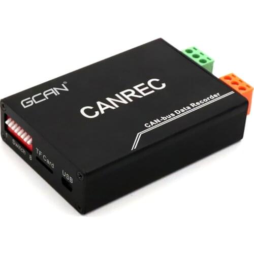 CAN bus data logger max 128G black box for bus truck vehicle with TF card CAN message storage with after-sale service