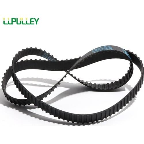 LUPULLEY T5 Model Timing Belt With Width 10/15/20/25/30/35/40/45/50mm Pitch Length 635/640/650/660/670/675/690/700/705/710/720mm