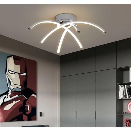 Gold chrome plating Modern LED ceiling Chandelier lighting chandelier in the living room For bedroom Kitchen Indoor lighting