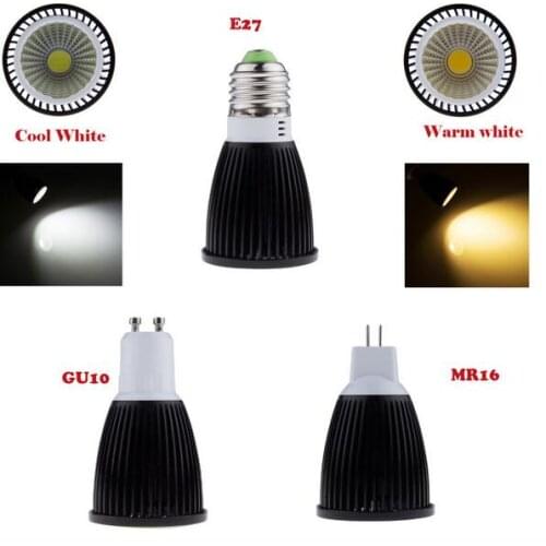 Super Bright GU10 led Bulb Light Dimmable lampada Decoration Ampoule Warm/White 220V 9W 12W 15W cob E27 E14 GU5.3 MR16 led lamp