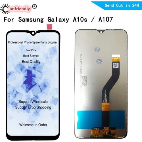 LCD For Samsung Galaxy A10S A107 SM-A107F A107F/DS LCD display Touch panel screen Digitizer With Frame Assembly replacement