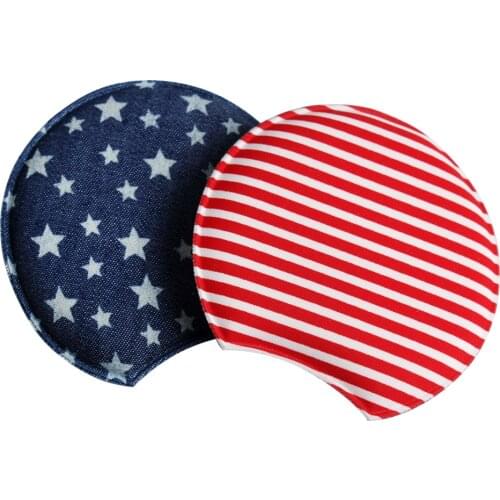 1 Pair 3.3"July 4th Independence Day Festival Mouse Ears 2021 New Arrival Hair Accessories Party Hairband femme
