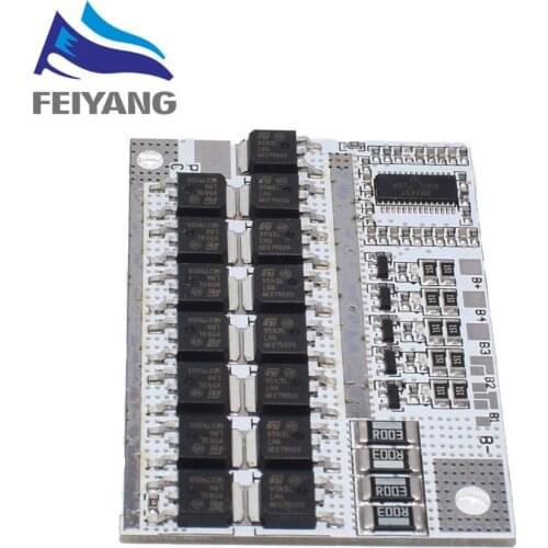 10PCS 3s/4s/5s Bms 12v 18v 21v 3.7v 100a Li-ion Lmo Ternary Lithium Battery Protection Circuit Board Li-polymer Balance Charging