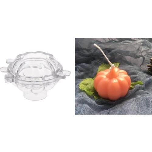 3D Pumpkin Mold High Quality Candle Molds Mould Soap Mold DIY Halloween Party Candle Home Wedding Decoration Candles Model