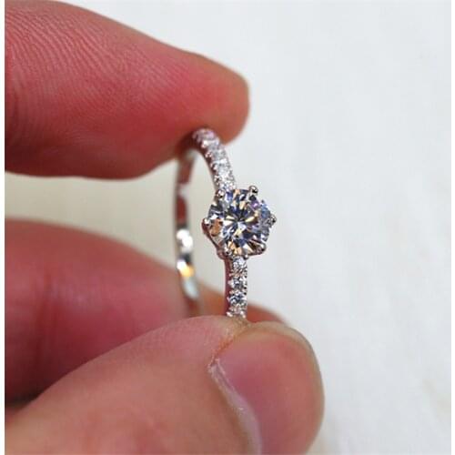 Angol Rings With Cubic Zirkonia For Women