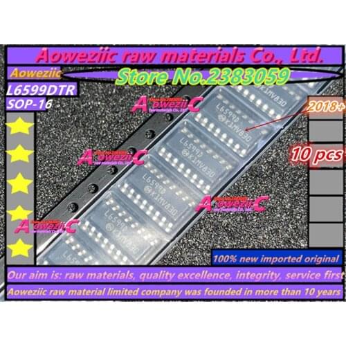 Aoweziic 2018+ 100% new imported original L6599DTR L6599D IRS20955STRPBF IRS20955SPBF IRS20955S SP720ABG SP720A SOP-16