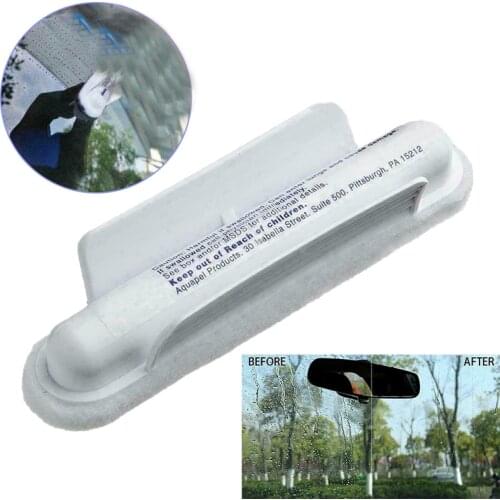 Car Invisible Wipers AQUAPEL Applicator Windshield Glass Window Treatment Water Rain Repellent Repels Dirt for Improving Vision