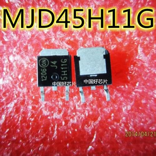 Free Shipping Complementary Power Transistors J45H11G 5H11G J44H11G 4H11G Power Transistors PNP NPN 80V 8A
