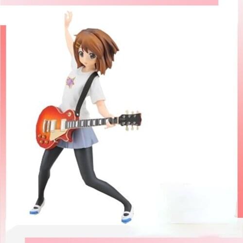 BANDAI Banpresto K ON Hirasawa Yui Guitarist Anime Figure Toys