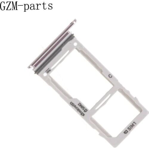 GZM-parts 50pcs/lot SIM Card Tray For Samsung Galaxy Note 9 SIM Card Reader Sim Tray Holder Sim Slot Replacement Parts