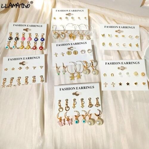 Серьги-гвоздики LLAMATIVO China At AliExpress