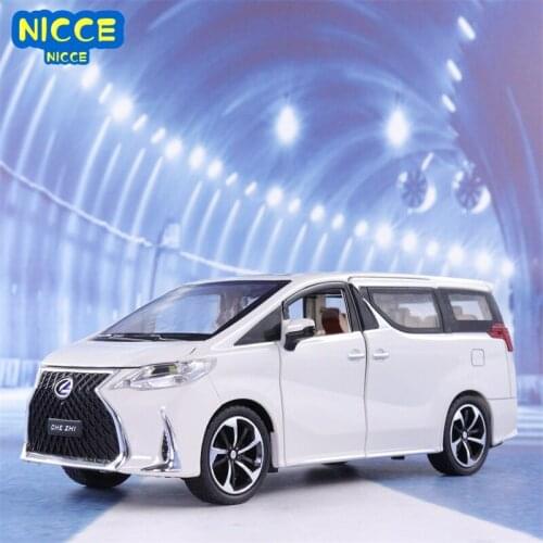 Nicce 1:24 Lexus-MVP LM300H Car Model Alloy Car Die Cast Model Toy Car Kid Toy BirthdayChristmas Gifts Free Shipping