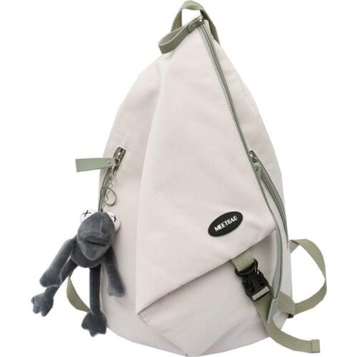 Nylon Trendy Personalized Backpack Stylish Women School Backpack Large Capacity Young Girl Cute Lady Rucksack for Teenage Girls