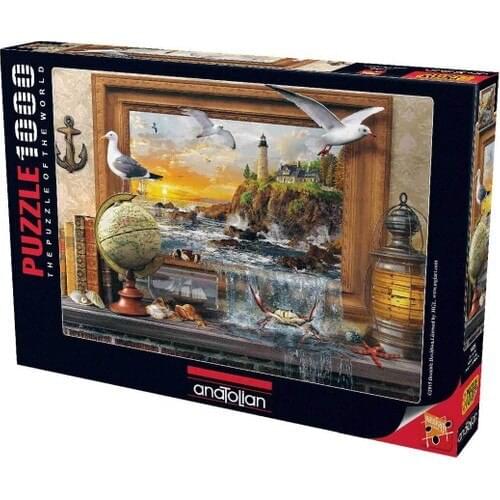 1000 Pieces Anatolian Puzzle Denize Ait Marine to Life For Adult&Kids Toy Educational Entertaintment Enjoy Fun Games Family