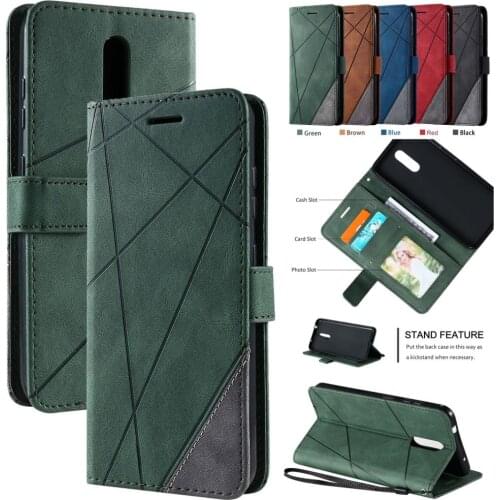 Simple Rhombus Stripe Phone Case For Redmi Note 10 Pro 10S 9 9S 8 8T 7 7S 7 Pro Redmi 7 7A 8 8A 9 9A 9C 5G Cute Book Cover P21G