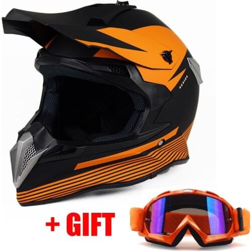 Motorcycle Off Road Helmet ATV Dirt Bike Downhill Cross Motocross Helmets Goggles Capacete Da Motocicleta Cascos