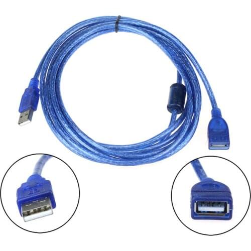 10FT 3M USB 2.0 A Male M To A Female For Extension Cable Supports Plug Play Connections Extends Distance Of A USB Device By 3m