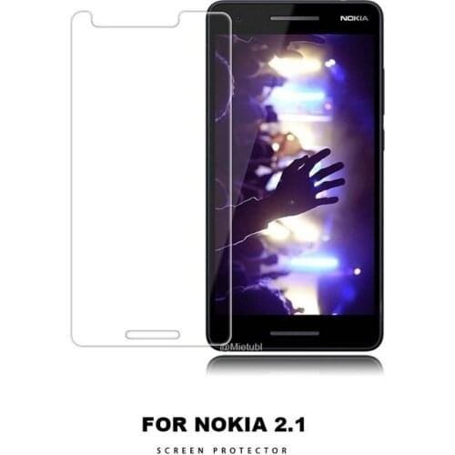 For Nokia 2.1 2 2018 TA-1080 TA-1092 Tempered Glass Screen Protector Film for Nokia 2.1 2 2018 TA-1080 TA-1092 5.5" glass film