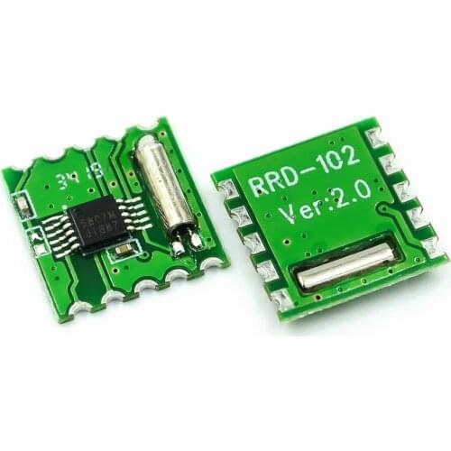 10pcs/lot FM Stereo Radio Module RDA5807M Wireless Module Profor RRD-102V2.0