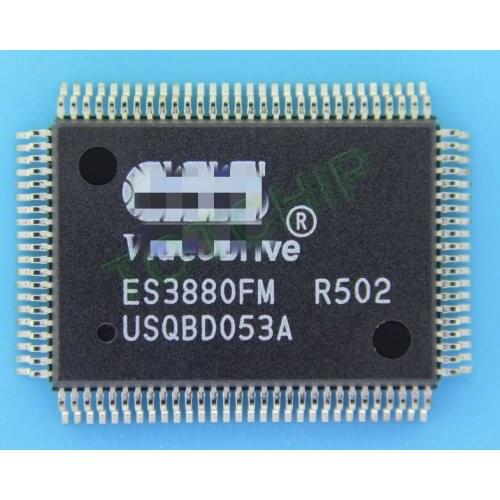 1pcs ES3880FM PQFP100 Processor Video CD MPEG