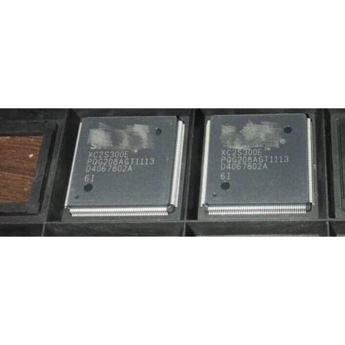 2PCS/lote XC2S300E-6PQ208I XC2S300E QFP208 NEW