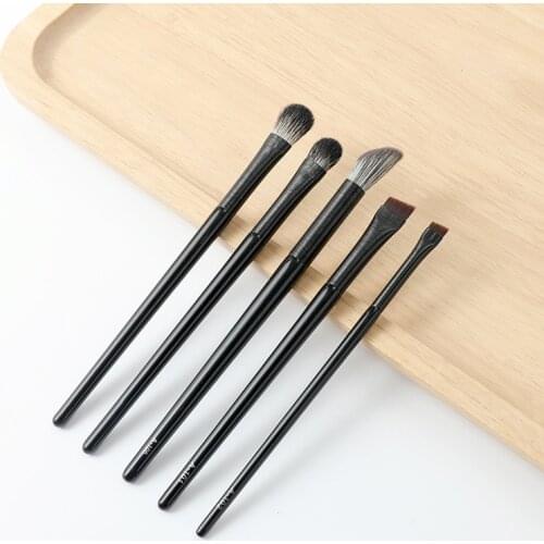 5pcs/set Detail Eye Make up brush set shadow Eyeliner Synthetic hair Makeup brushes Fine Eyebrow sharp thin Eye Liner Eyeshadow