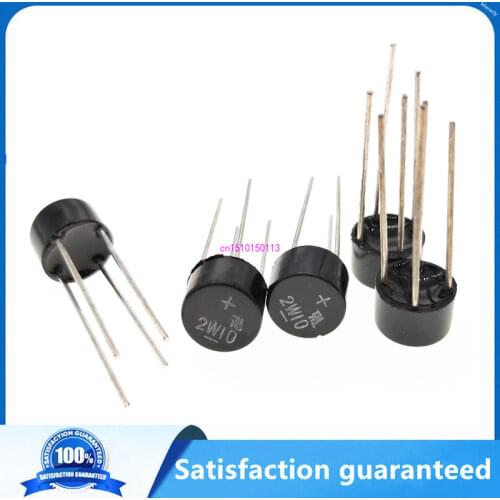 20PCS 2w10 2A 1000V diode bridge rectifier 2w10