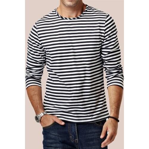 EBAIHUI Mens Striped T-shirts