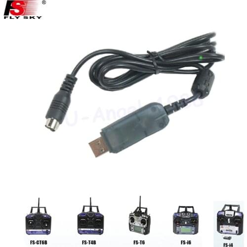 Firmware Upgrade Download Data Cable For Flysky fly sky FS I6 FS-I6 RC Transmitter Dropship