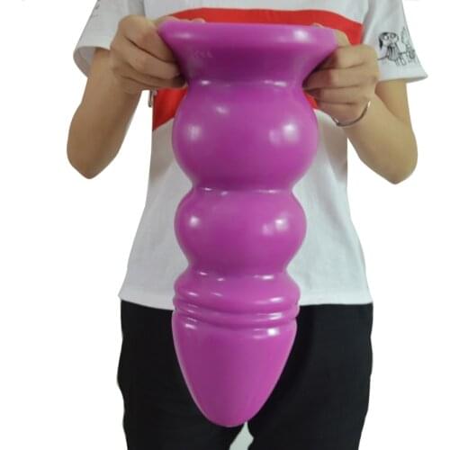 Worlds Biggest Anal Plug Tower Shape Adult Butt Expansion Sex Shop Sign Exhibition Product Ass Stuffed Women Men Gay Toy