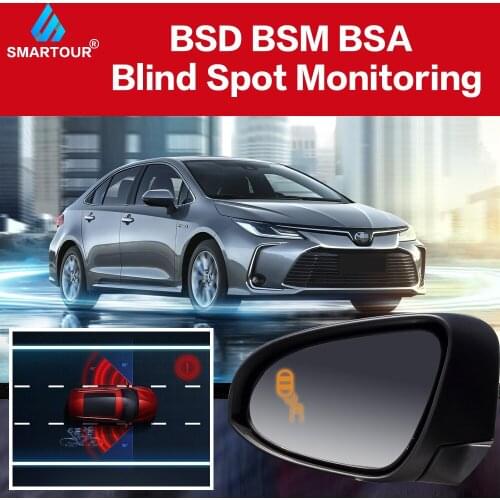 Smartour For Toyota Corolla 2014-2018 Car BSD BSA BSM Blind Spot Detection Driving Warning Safety Radar Alert Mirror