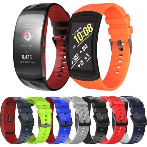 Replacement Wristband For Samsung Gear Fit 2 Pro Strap Silicone WristBand For Fit2 SM-R360 waterproof Sports Smart Accessories