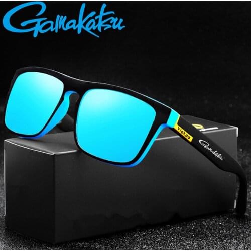 Gamakatsu Man Fishing Glasses Outdoor Mountaineering Anti-ultraviolet Classic Polarized Sunglasses Riding Driving Sunglasses