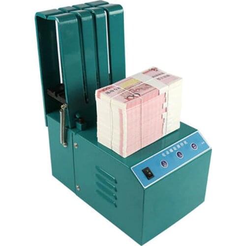 High-quality 168 Electric Spiral Binding Machine Bank Small Strapping Machine Banknote Binder Bundling Machine