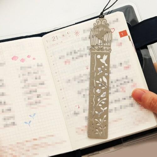 Iron Bookmark Ruler Set Of 4 Hollow Cute Drawing Template Painting Stencil For Art Craft Diy Great Gift For Kids Students