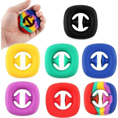 1Pcs Finger Hand Grips Anti Slip Hand Gripper Hand Expander Release Training Home Gym Fitness Equipment Stress Fidget Toys