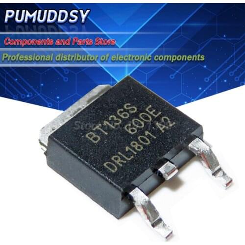 10pcs BT137S-600E TO252 BT137S SMD TO252 BT137S-600 BT136S-600E BT136S-600E BT139S-600E BT138S-600E