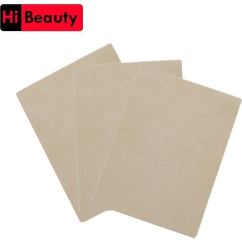 10PCS/lot Rubber Practice Skin Pigment Free For Microblading Permanent Makeup Tattoo Training Learning Fake False Blank Skin