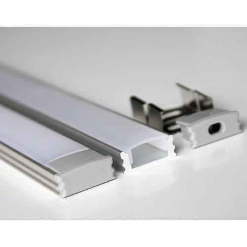 30m(30pcs) a lot, 1m per piece, led aluminum profile extrusion for led strips light AP1707 12mm