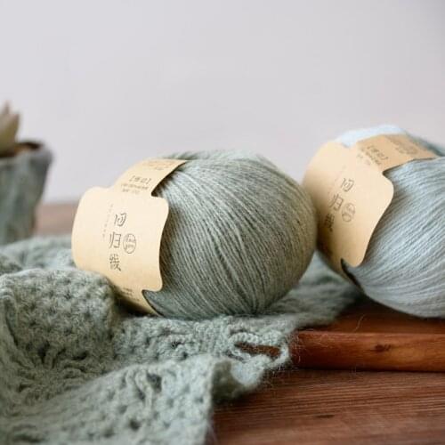 50g Cashmere Environmentally Friendly Yarn DIY Hand Knitting Warm Sweater Sofa Cushion Scarf for Women/ Baby Hand-Woven Line
