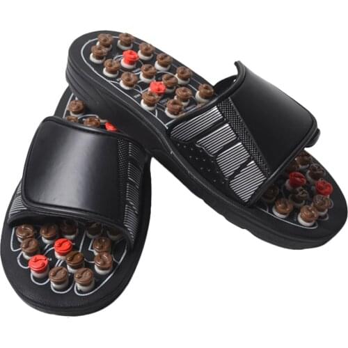Acu-Point Slippers Accupressure Massage Foot Massager Flip Flop Sandals for Women Men